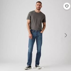Levi's Men's Slim Straight Blue Jeans